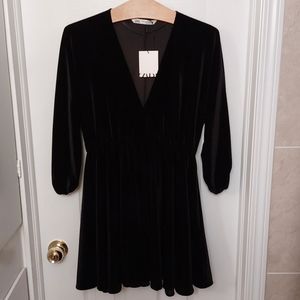 Zara Velvet Dress